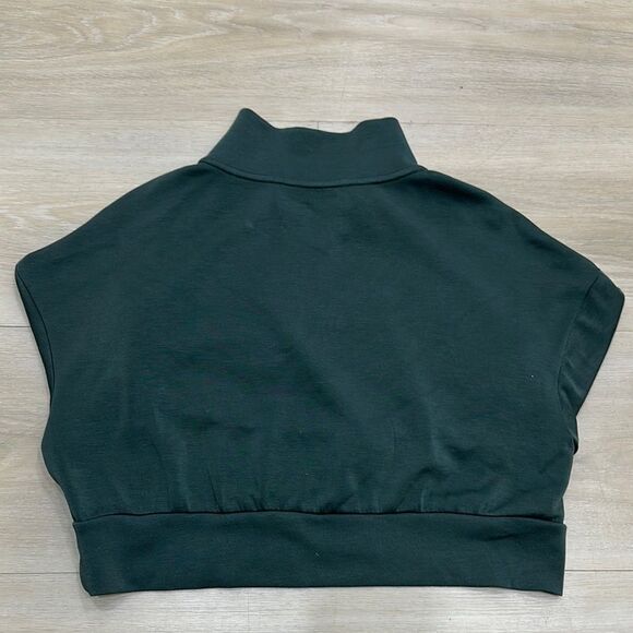 Gilly Hicks Green Quarter-Zip Sweatshirt - Picture 3 of 5